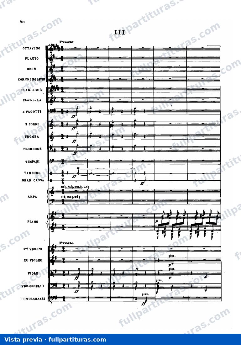 Concierto para piano en Sol: III Presto — preview