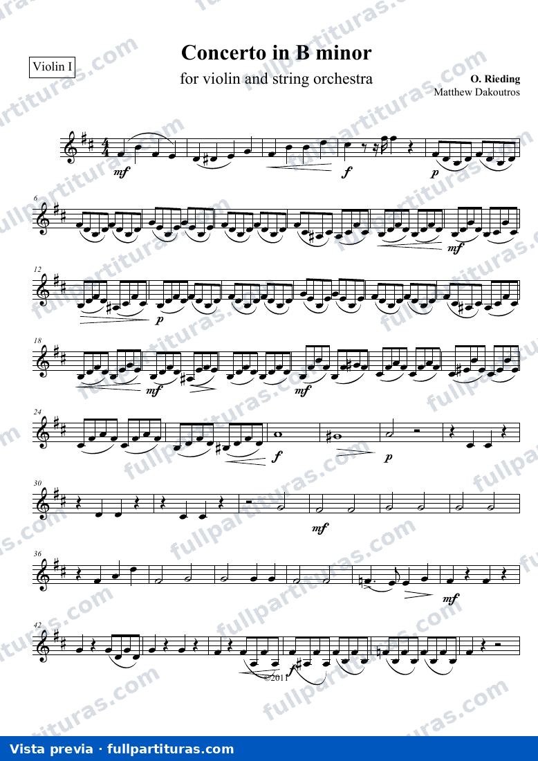violín 1 — preview