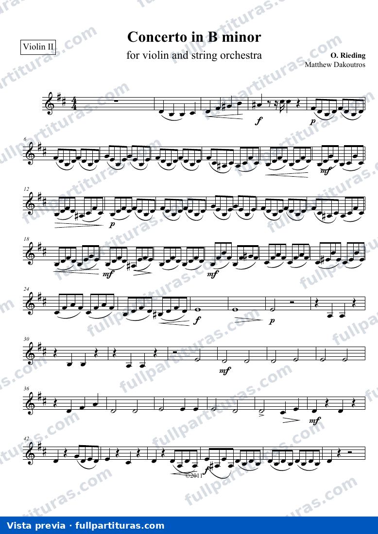 violín 2 — preview