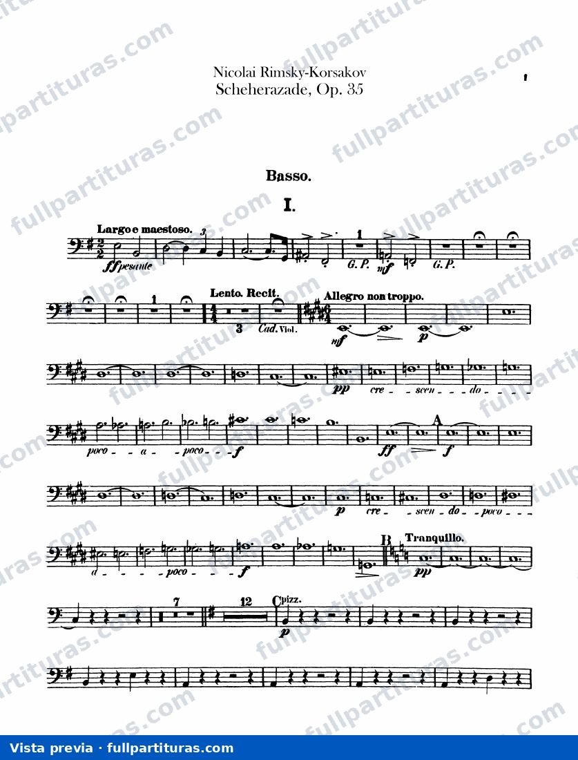 Scherazade: Partichelas — preview