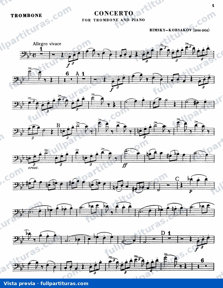 Partichella del trombón — preview