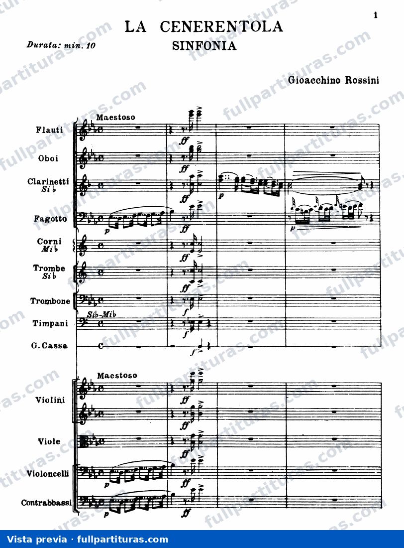 La Cenerentola: Acto 1 — preview