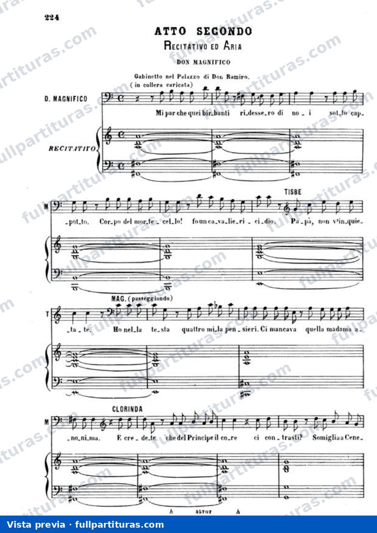 La Cenerentola: Segundo Acto — preview