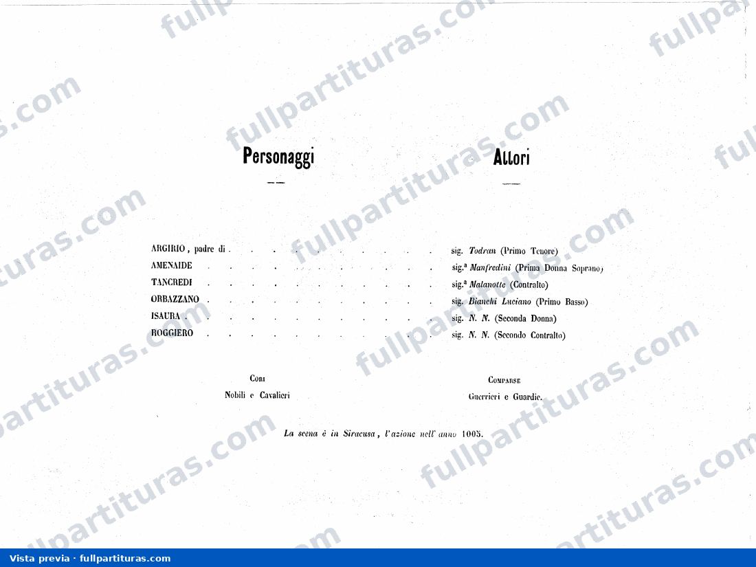 Versión con acc. de piano: Primer acto — preview