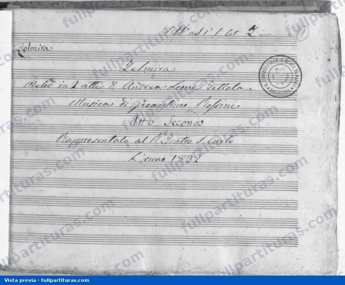 Versión con acc. de piano: Segundo acto (2) — preview