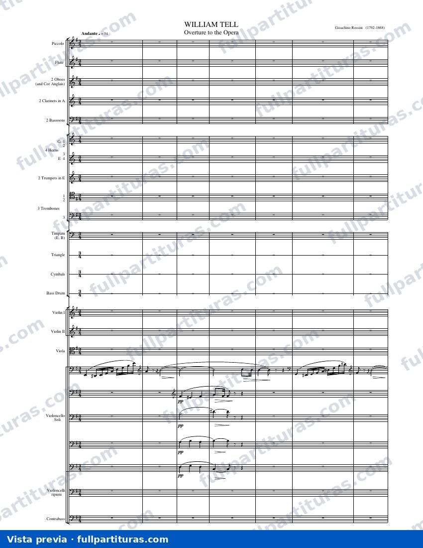 Stabat Mater: Overtura de Guillermo Tell — preview