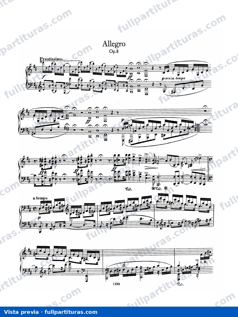 Allegro Op. 8 — preview