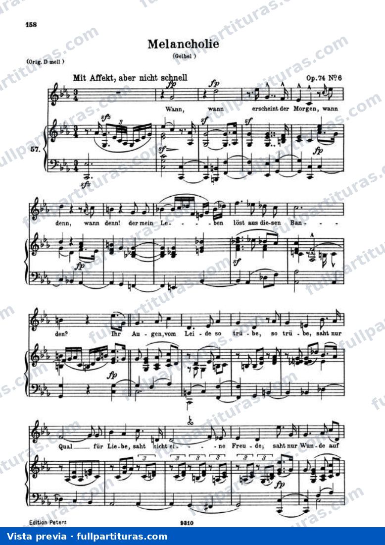 Spanisches Liederspiel Op.74 — preview