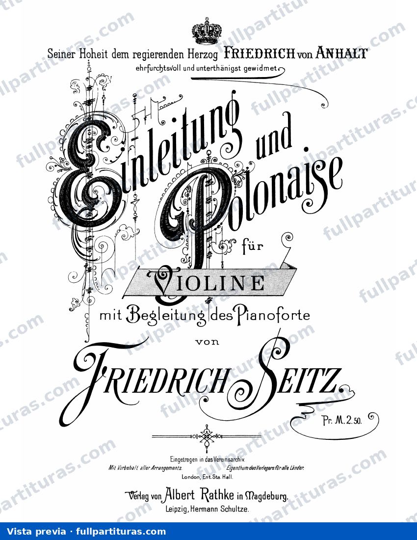 Einleitung und Polonaise — preview