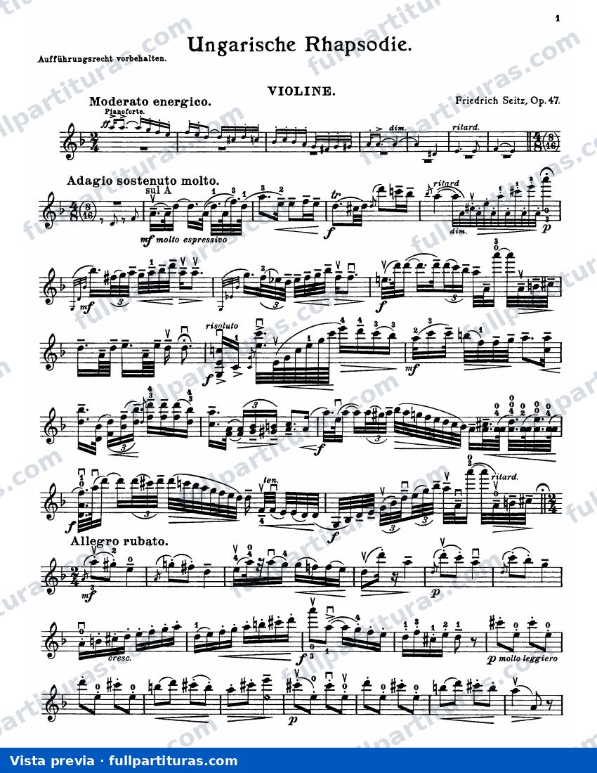 2 Pieces faciles, Op.26: Parte del violín — preview
