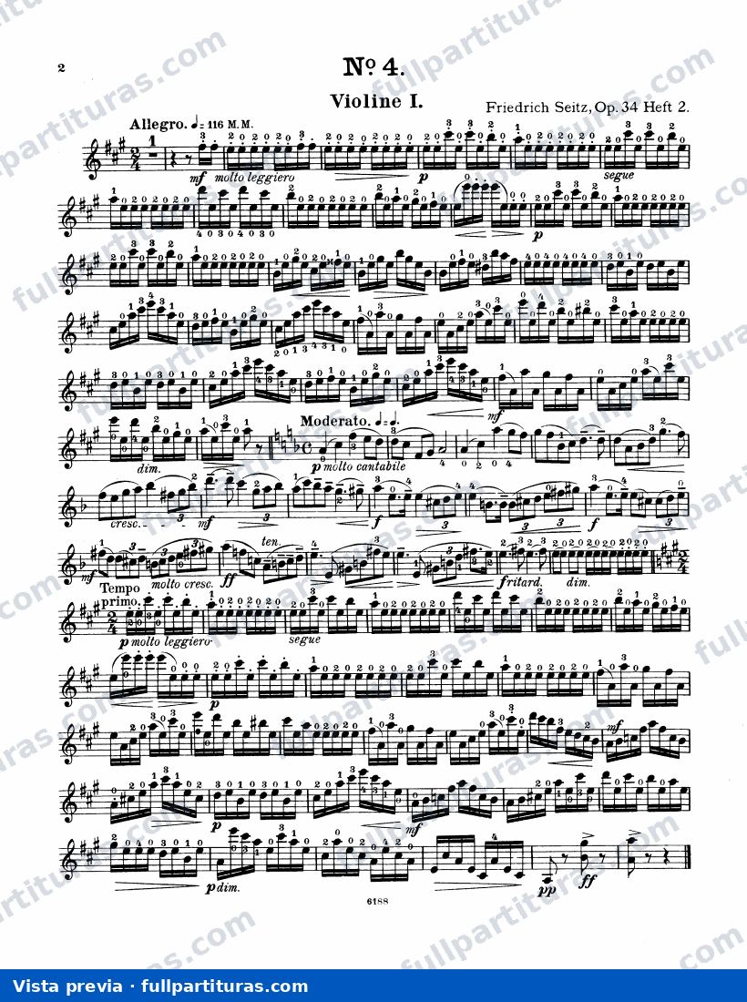 10 Vortragsstücke, Op.34: Parte del violín 2 — preview