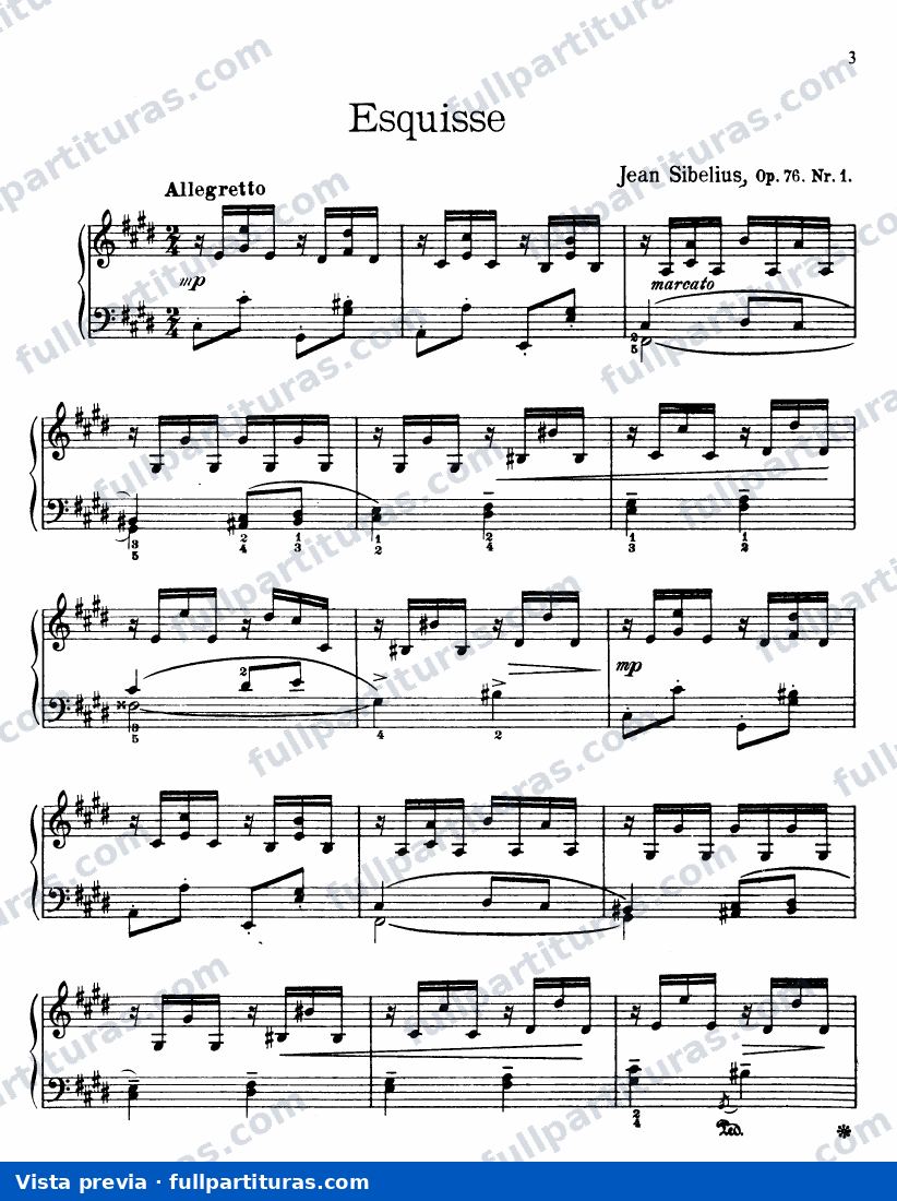 Piezas para Piano Op. 76 — preview