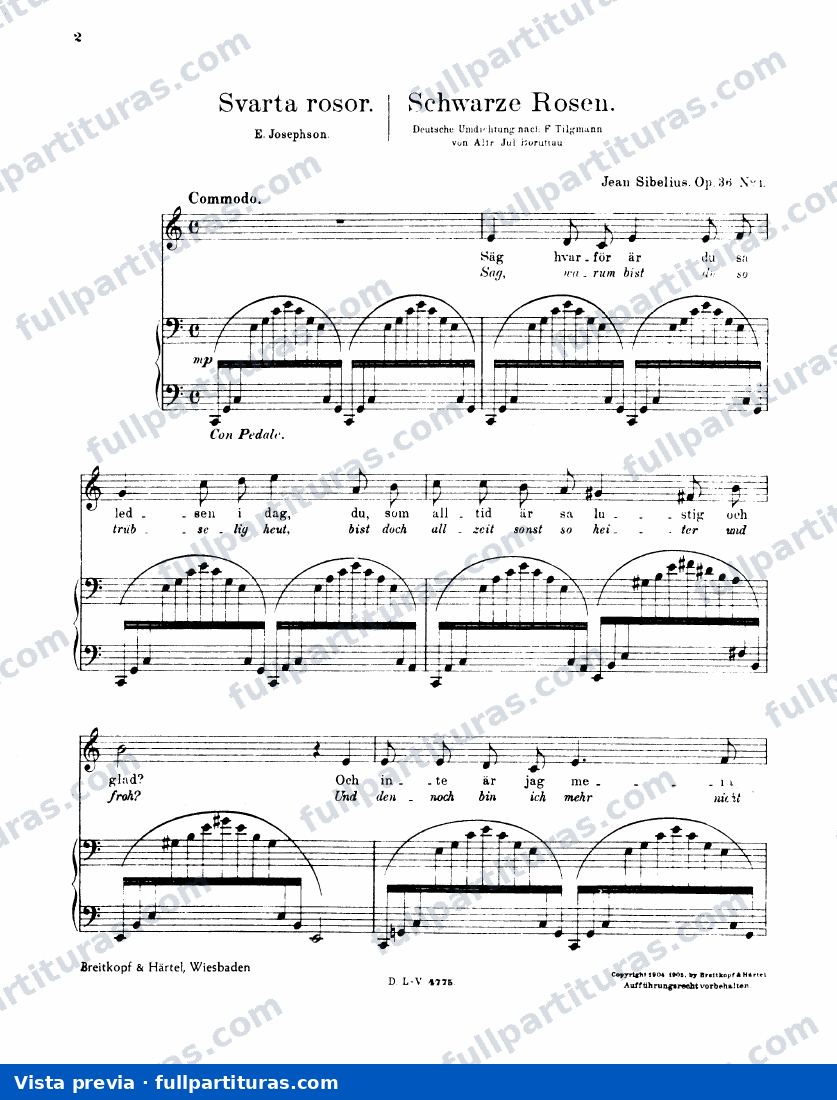 6 Songs, Op.36 — preview