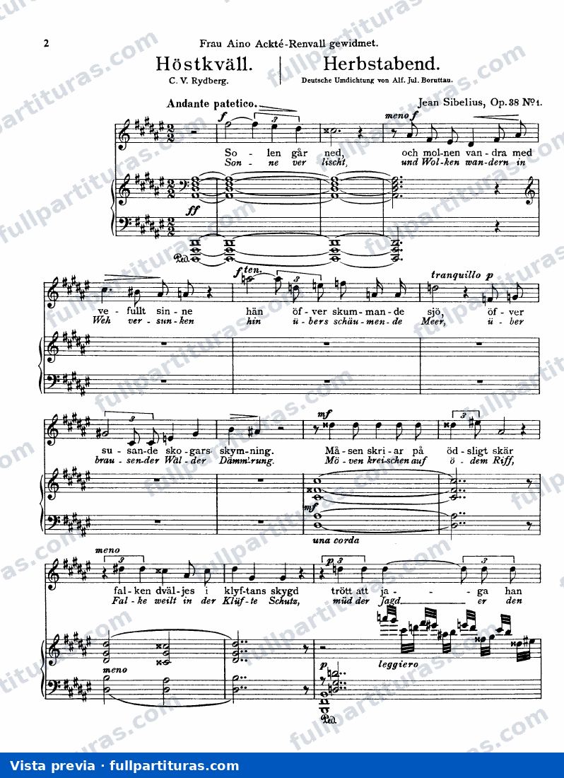 5 Songs, Op.38 — preview