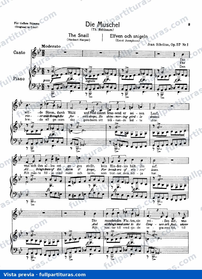 8 Songs, Op.57 — preview