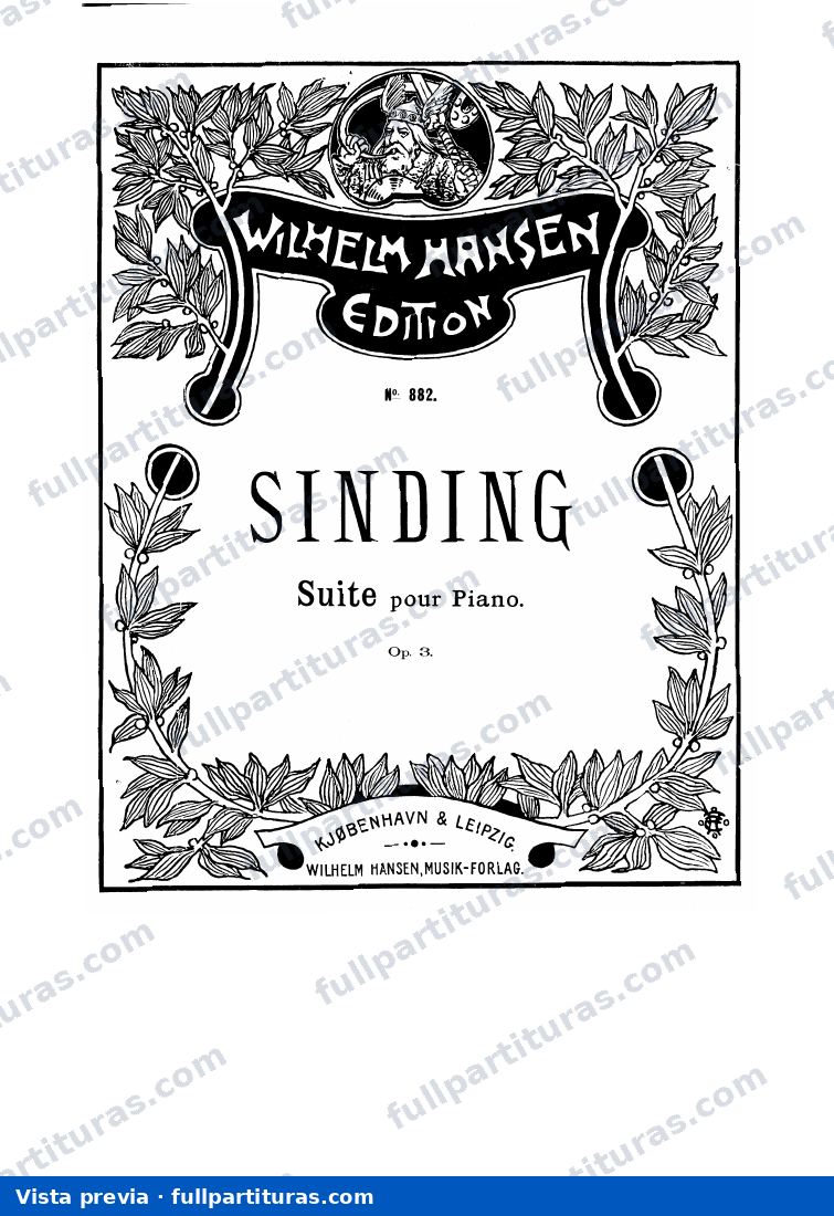 Suite in E major, Op.3 — preview