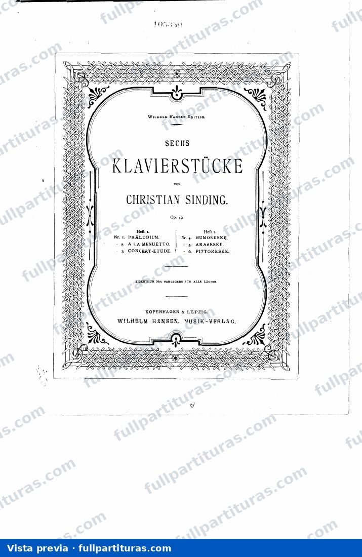 6 Klavierstücke, Op.49 — preview
