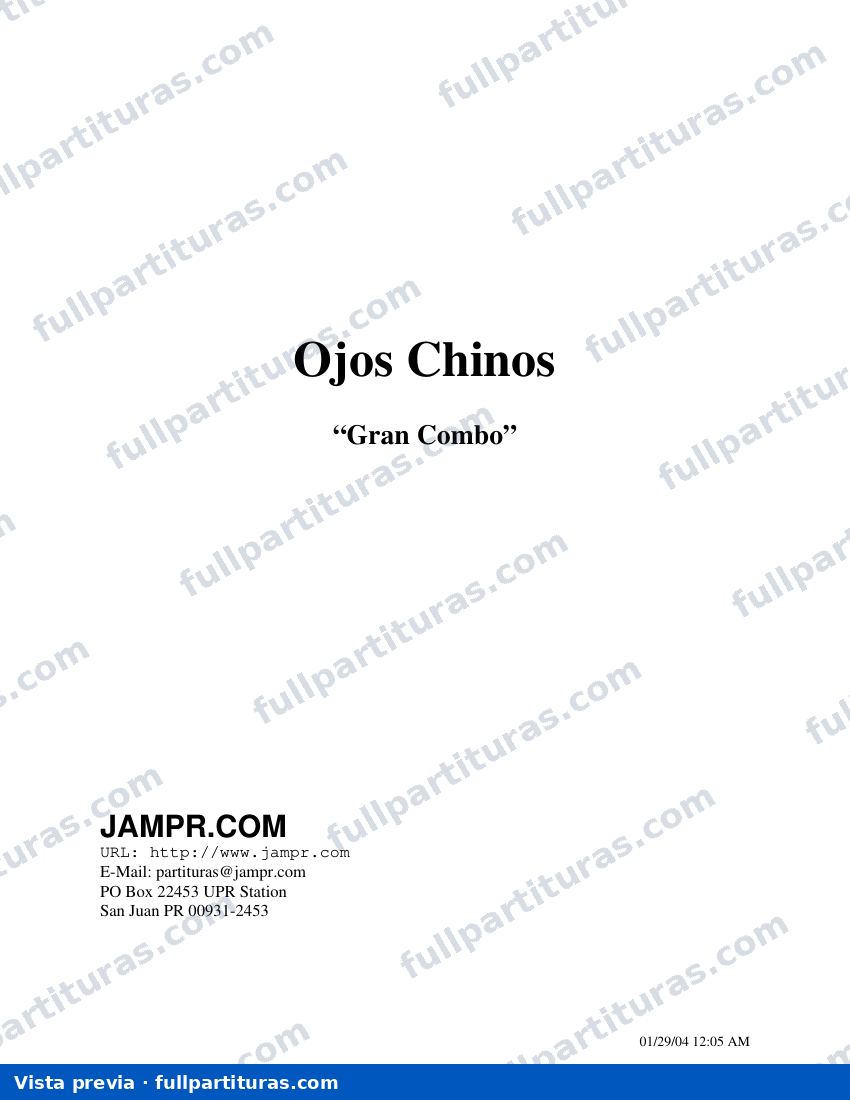 Ojos chinos (Versión 2) — vista previa