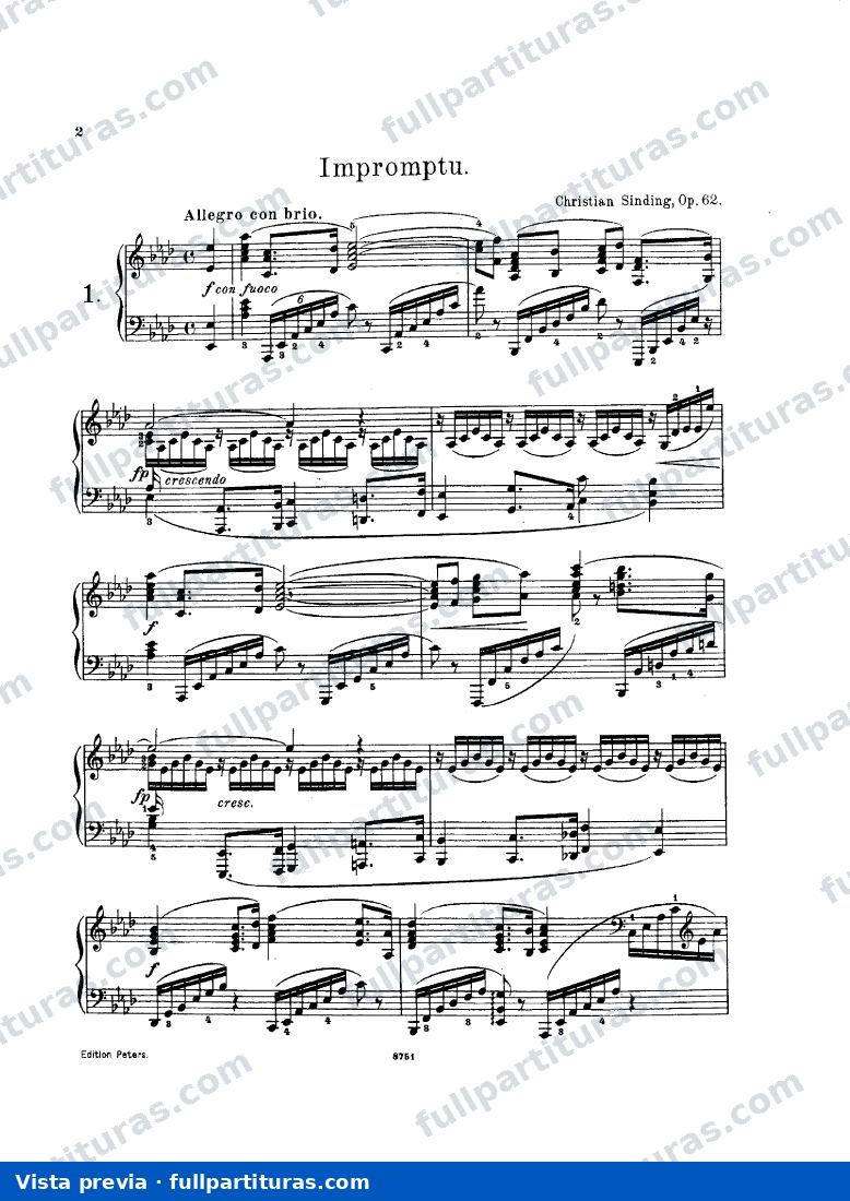 5 Stücke, Op.62 — preview