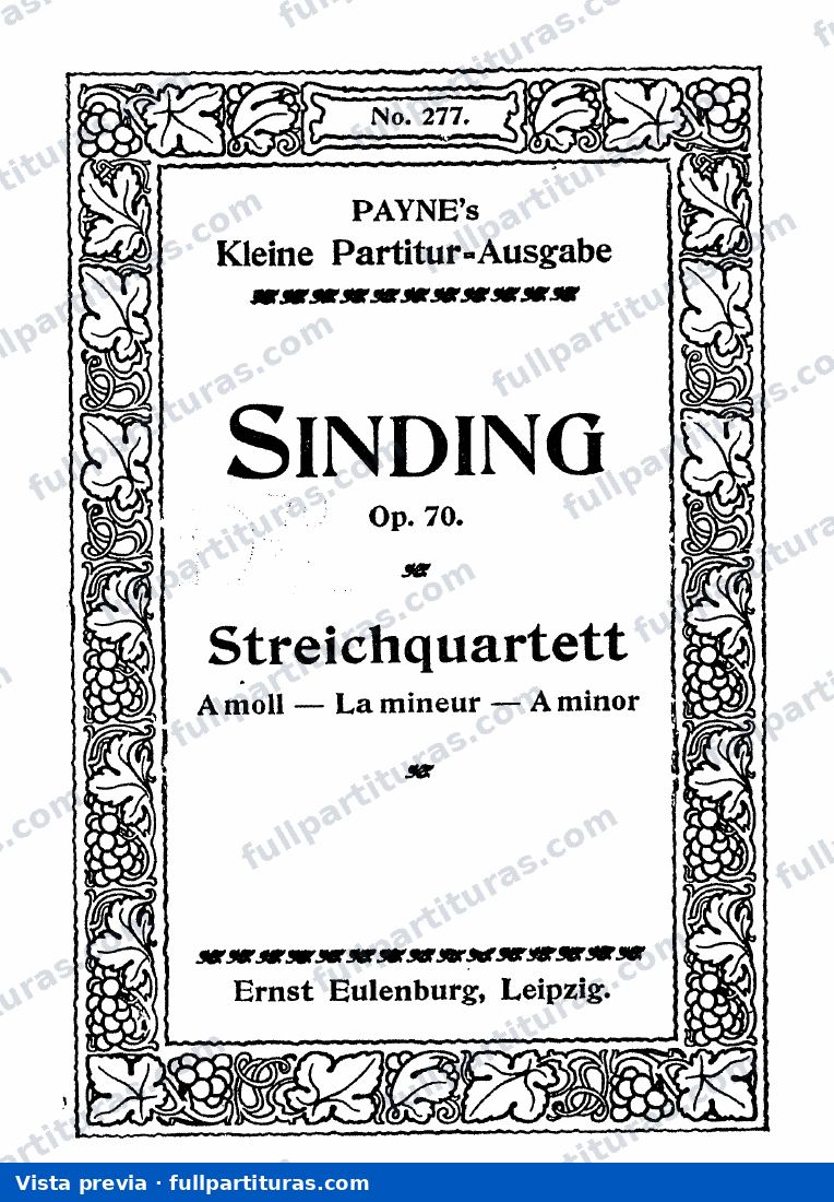 String Quartet, Op.70 — preview