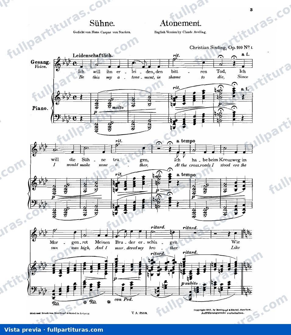 4 Balladen und Lieder, Op.109 — preview