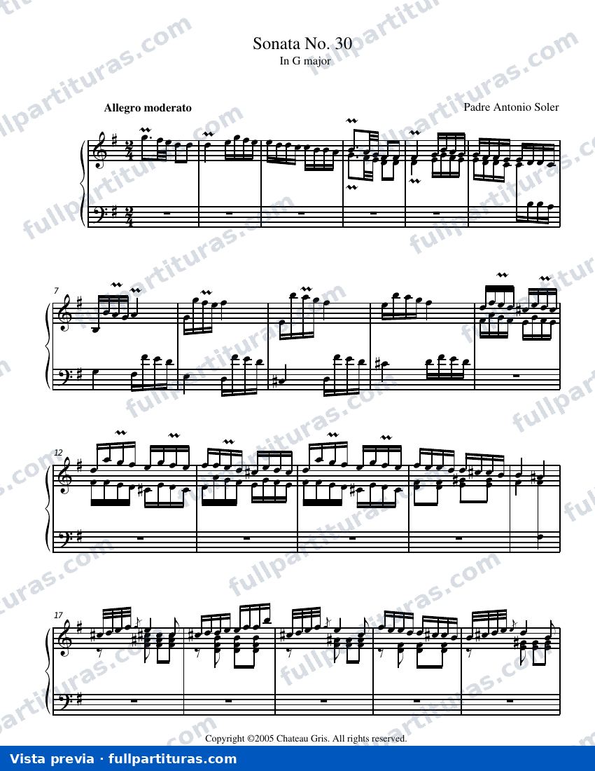 Sonatas del 30 al 40 — preview