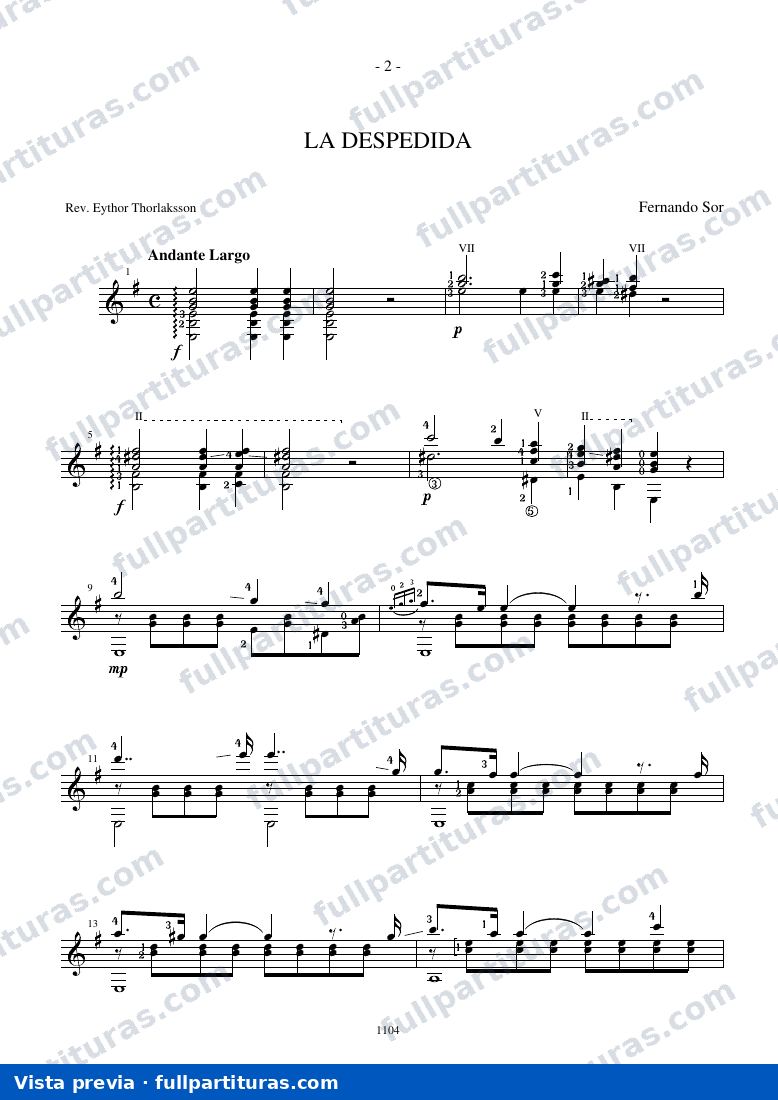 Fantasy Nº 6 Op. 21 - La Despedida — preview