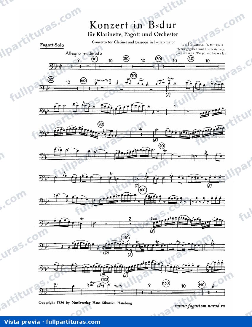 parte del fagot — preview