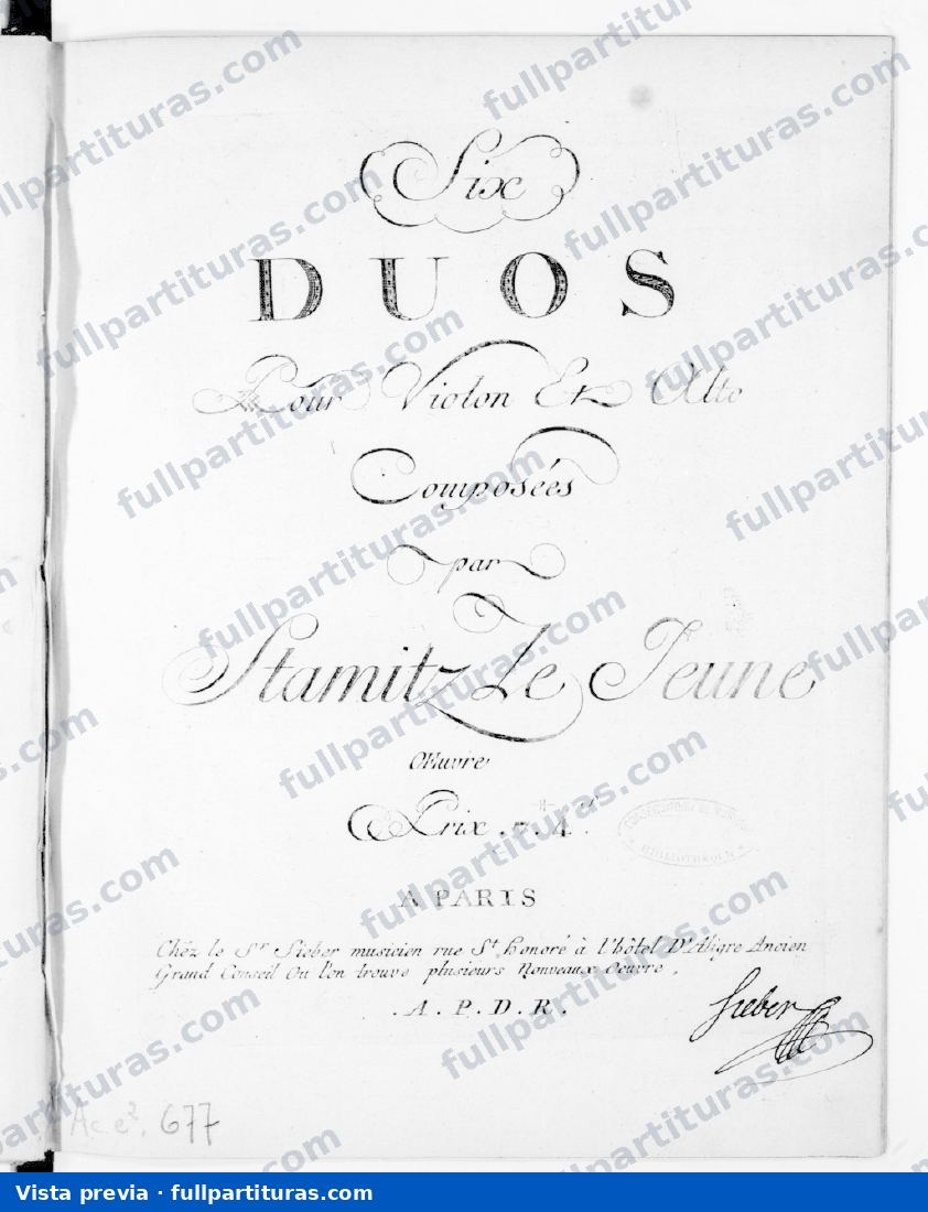 6 Duos para Violin y Viola — preview