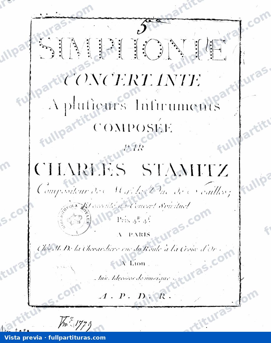 Sinfonía concertante No.5 — preview