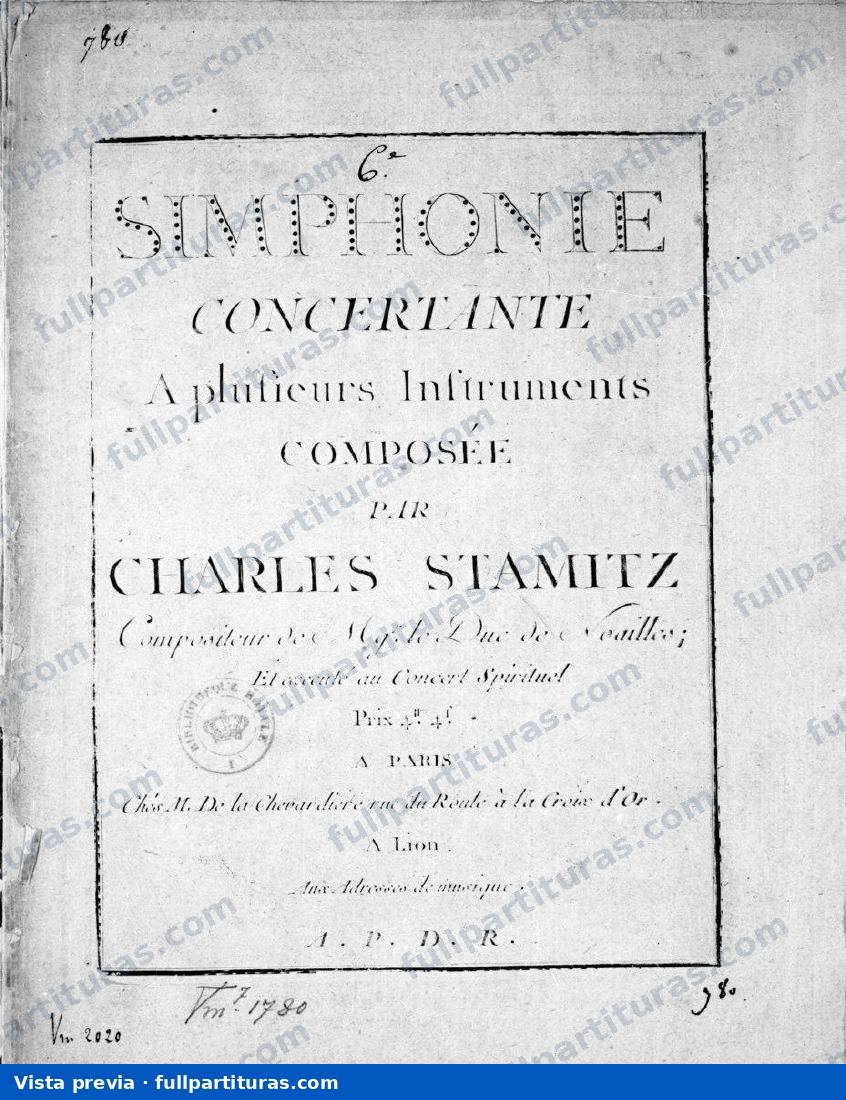 Sinfonía concertante No.6 — preview