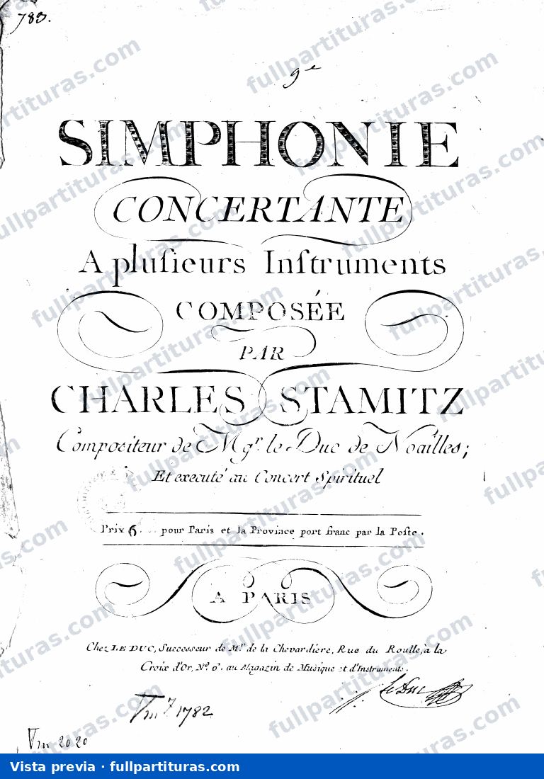 Sinfonía concertante No.9 — preview