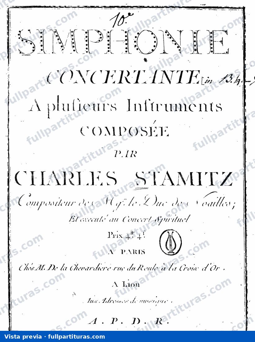 Sinfonía concertante No.10 — preview