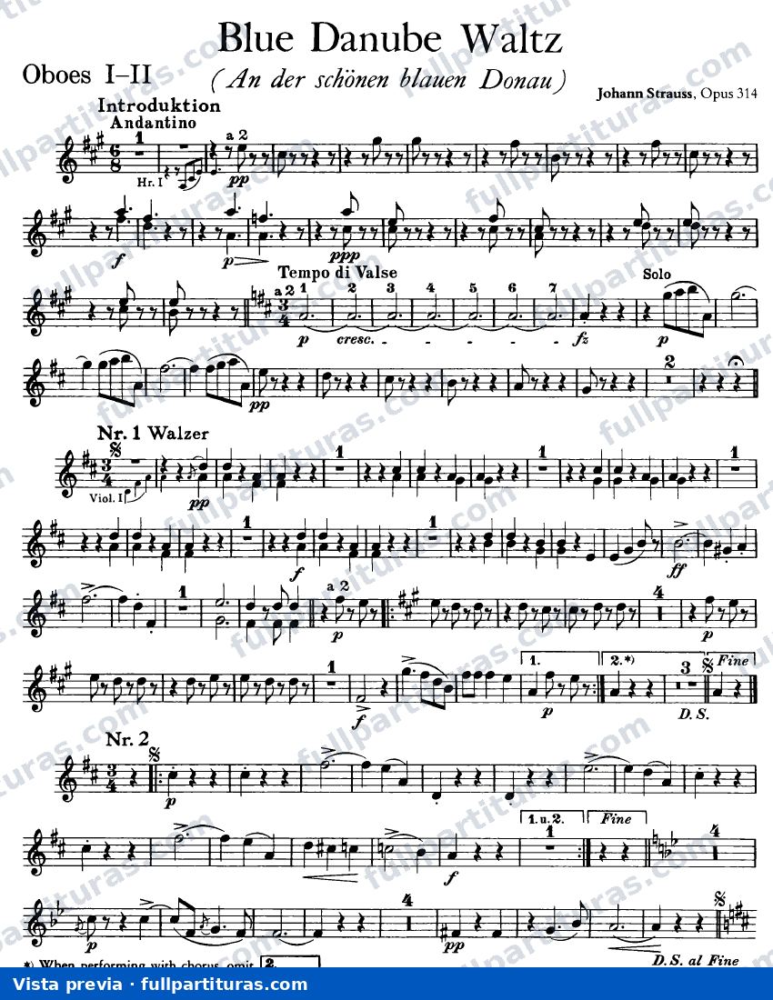 Oboes (1 y 2) — preview