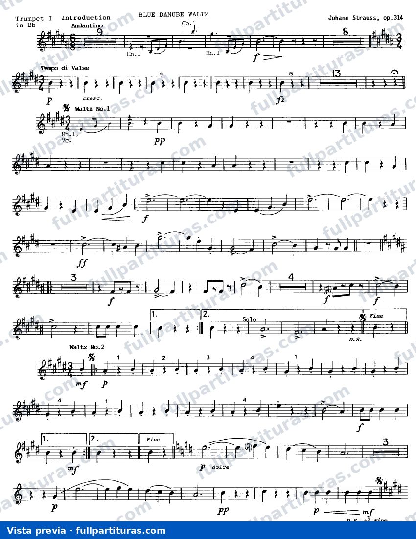 Trumpet 1 (Bb) — preview