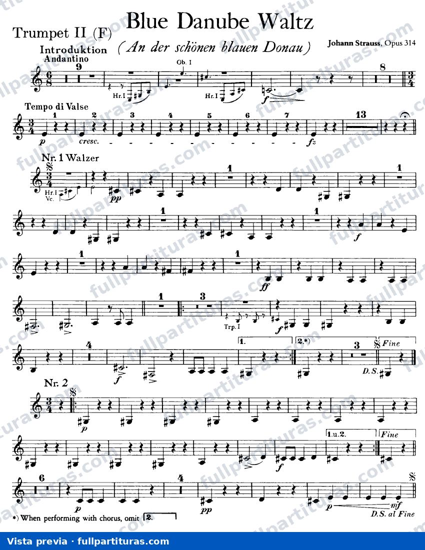 Trumpet 2 (F) — preview