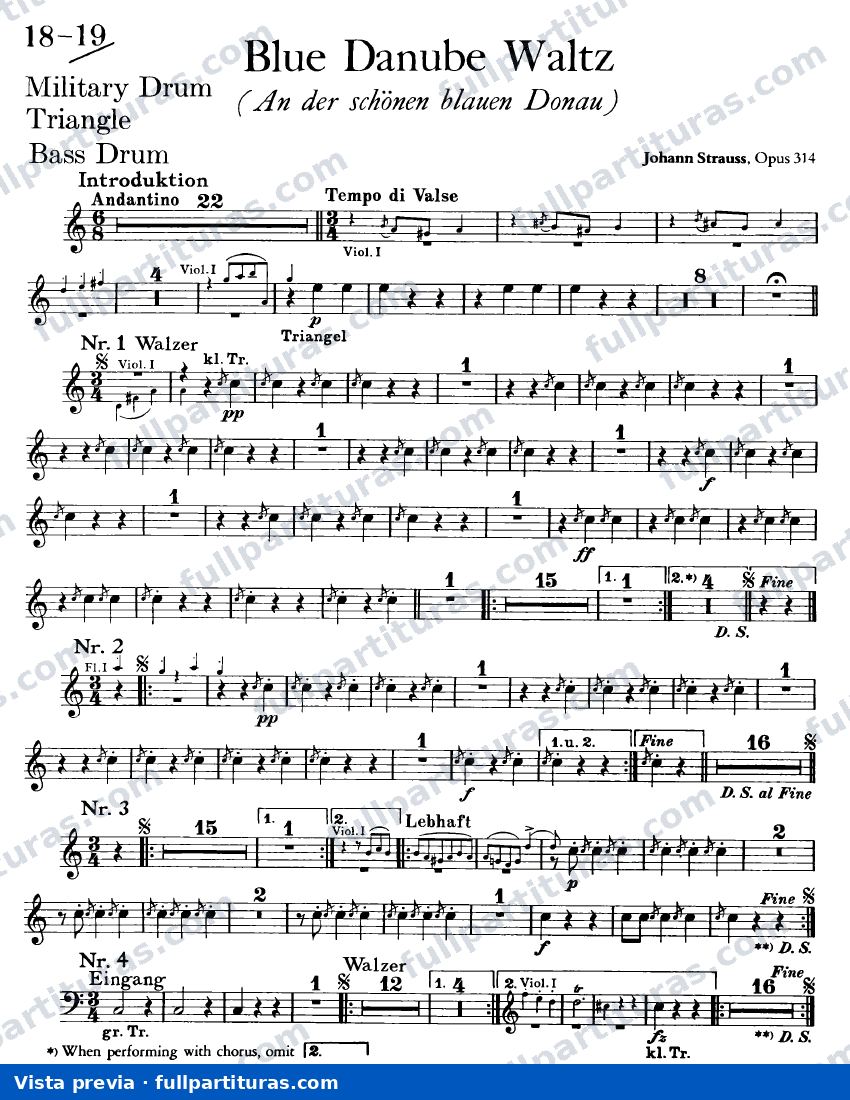 Percusión — preview