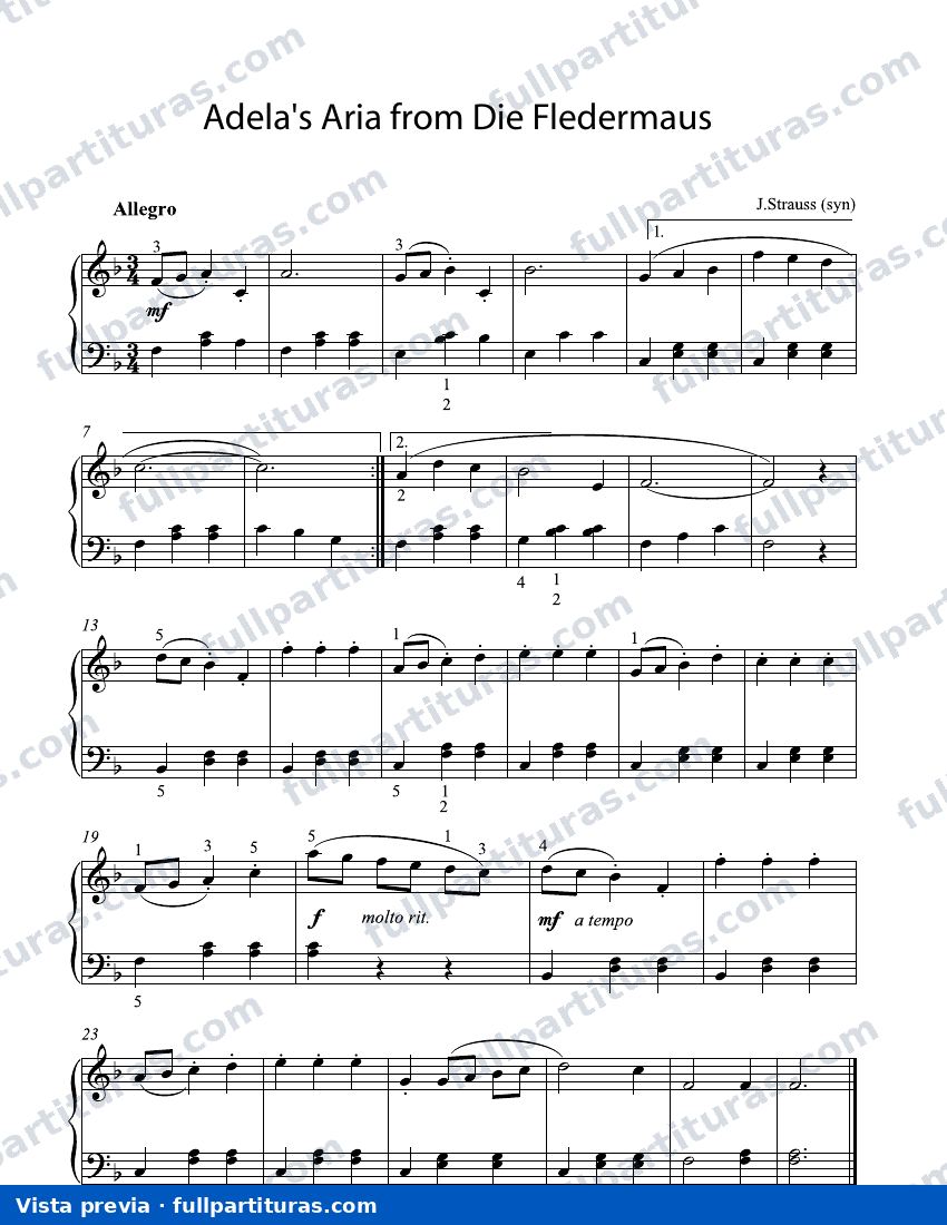Aria de Adela — preview