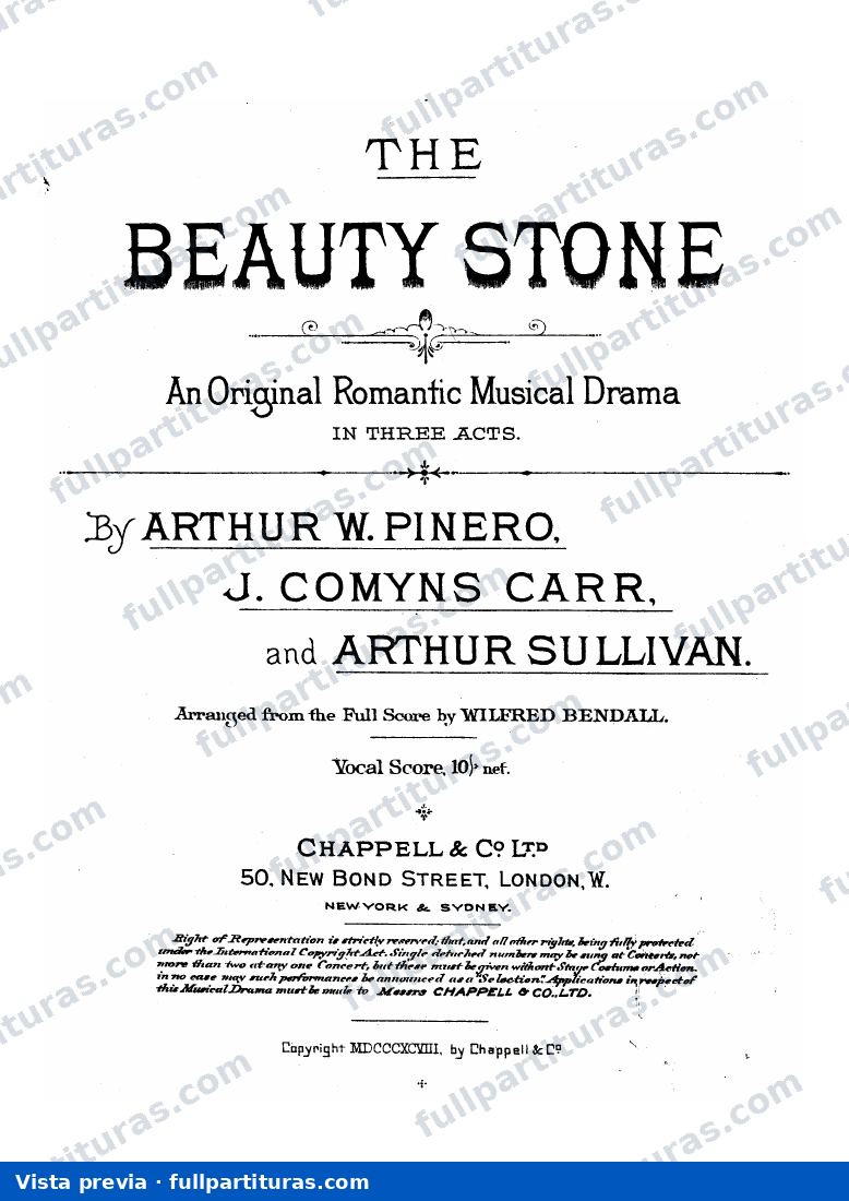 The Beauty Stone: Acto 1 — preview