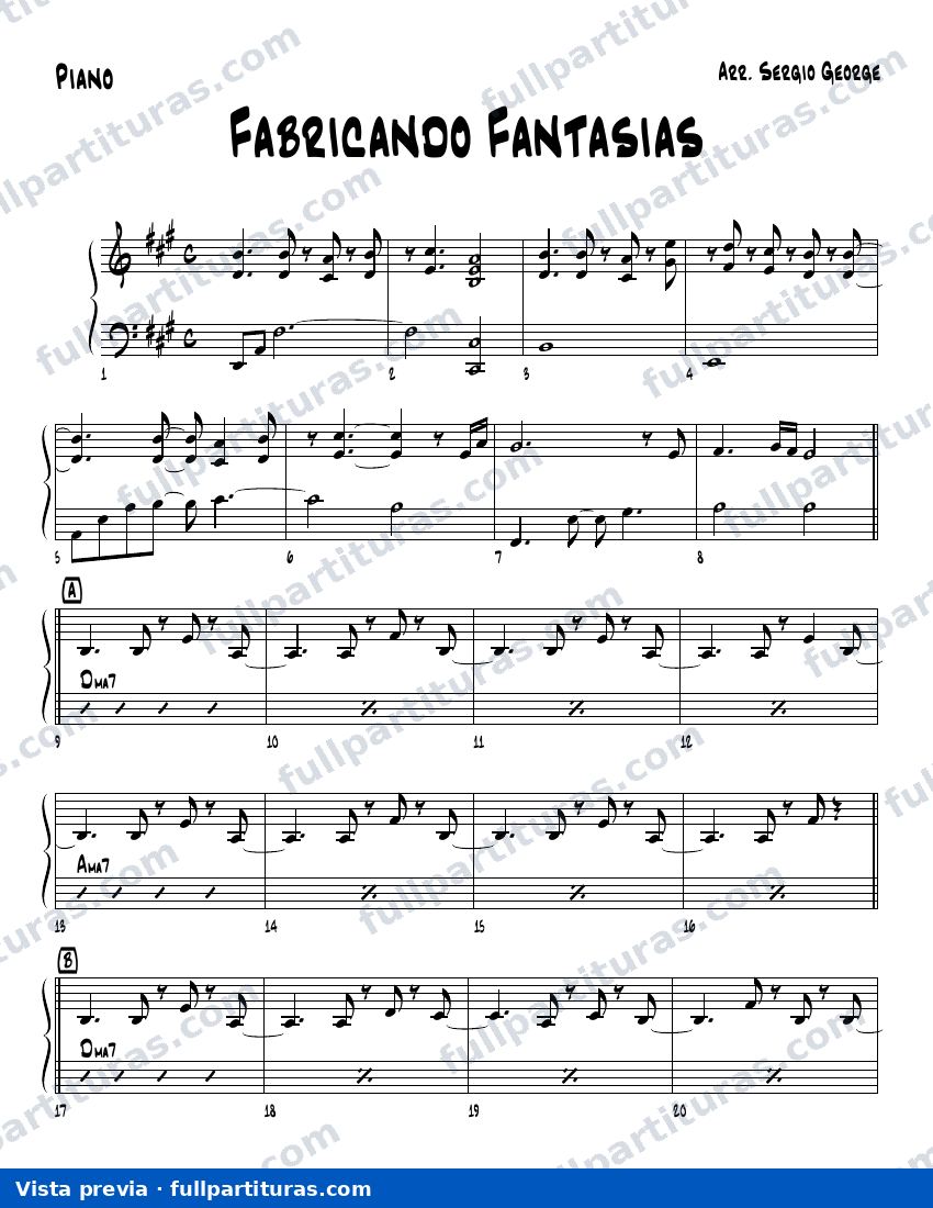 Fabricando fantasías (Versión 2) — vista previa