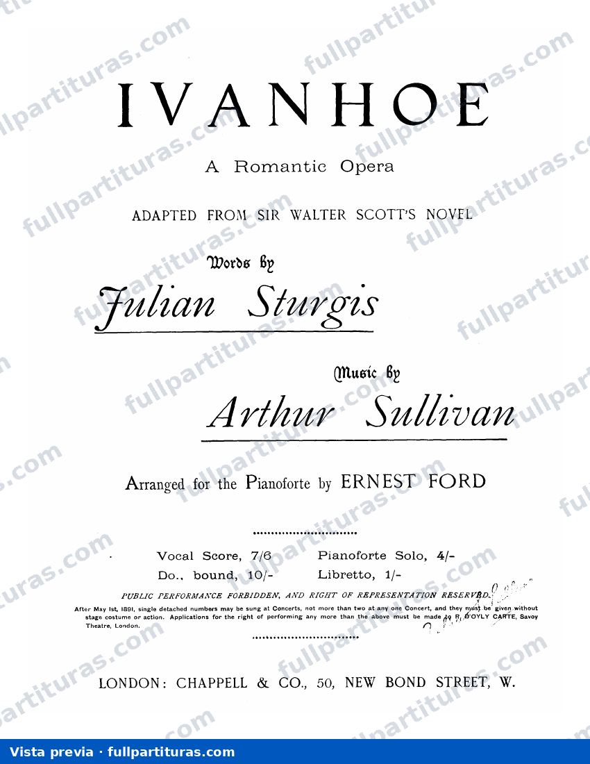 Ivanhoe: Acto 1 — preview