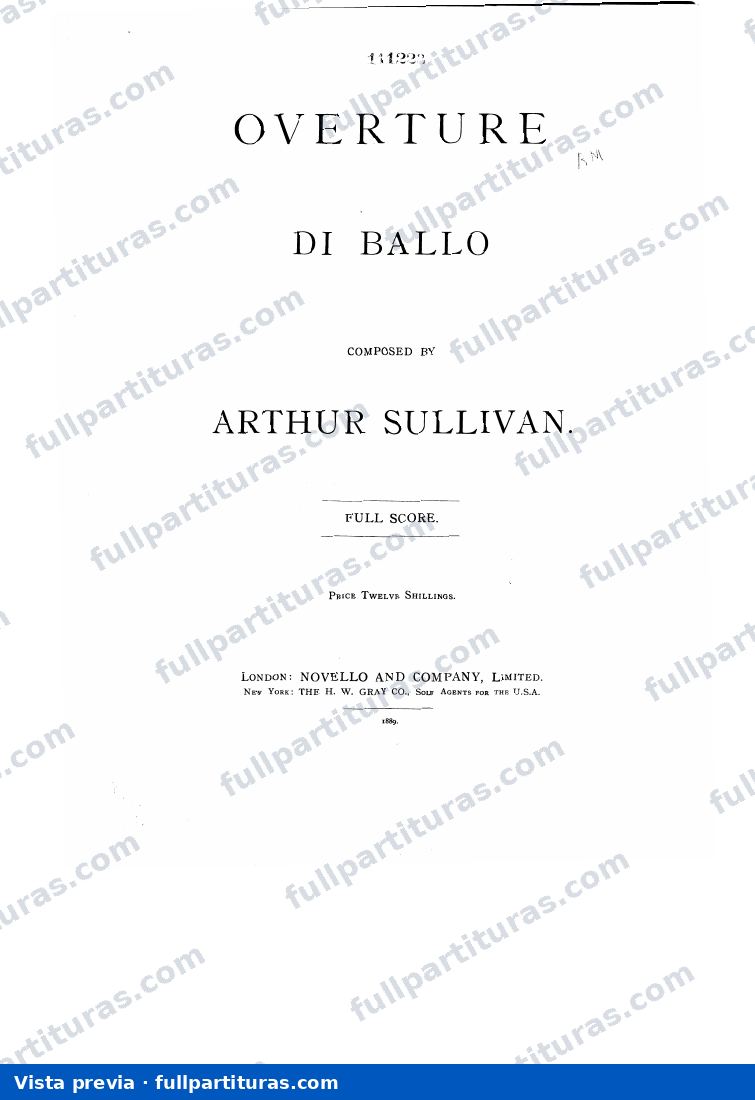 The Mikado: Overture di ballo — preview