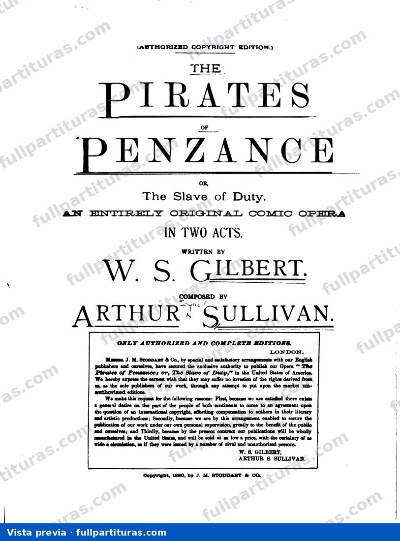 The Mikado: The Pirates of Penzance — preview