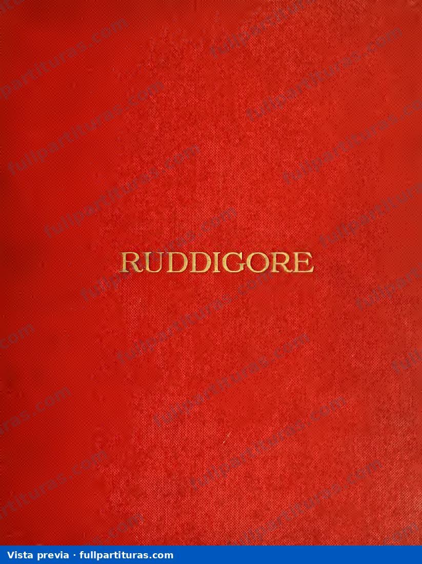 Ruddigore — preview