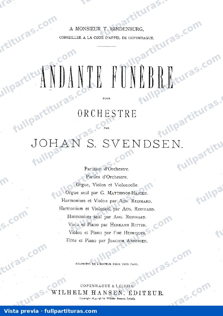 Andante Funebre, Verk 128 — preview