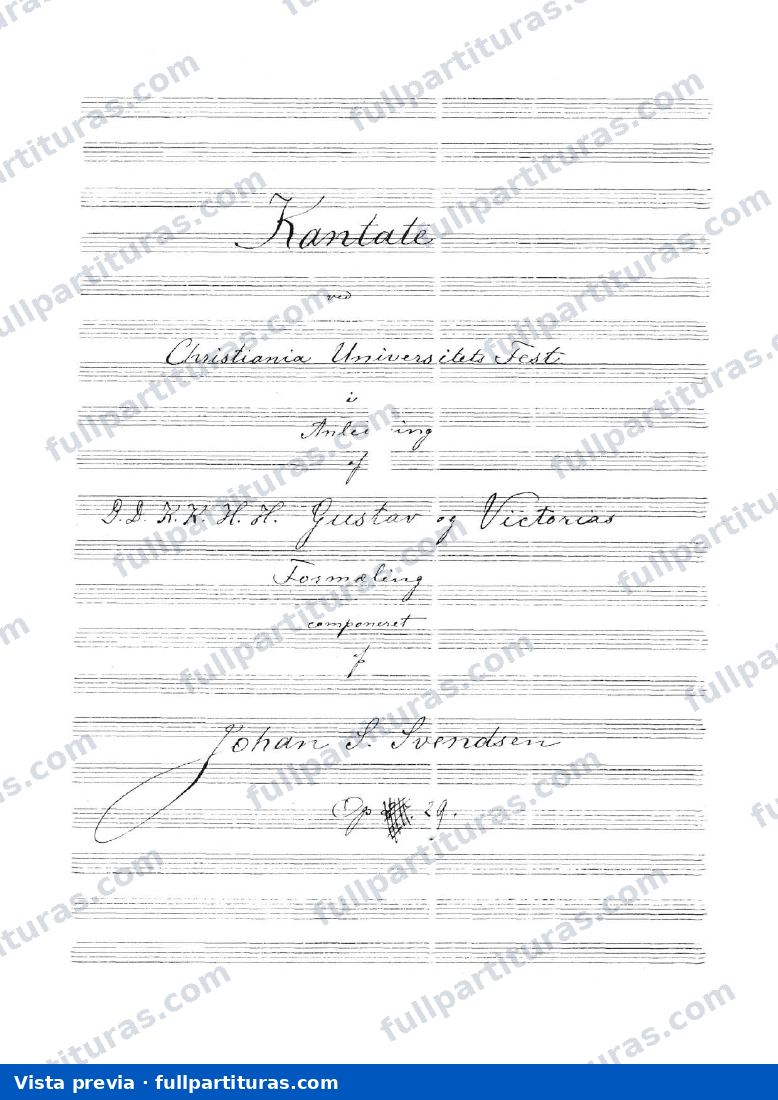 Cantata, Op.29 — preview