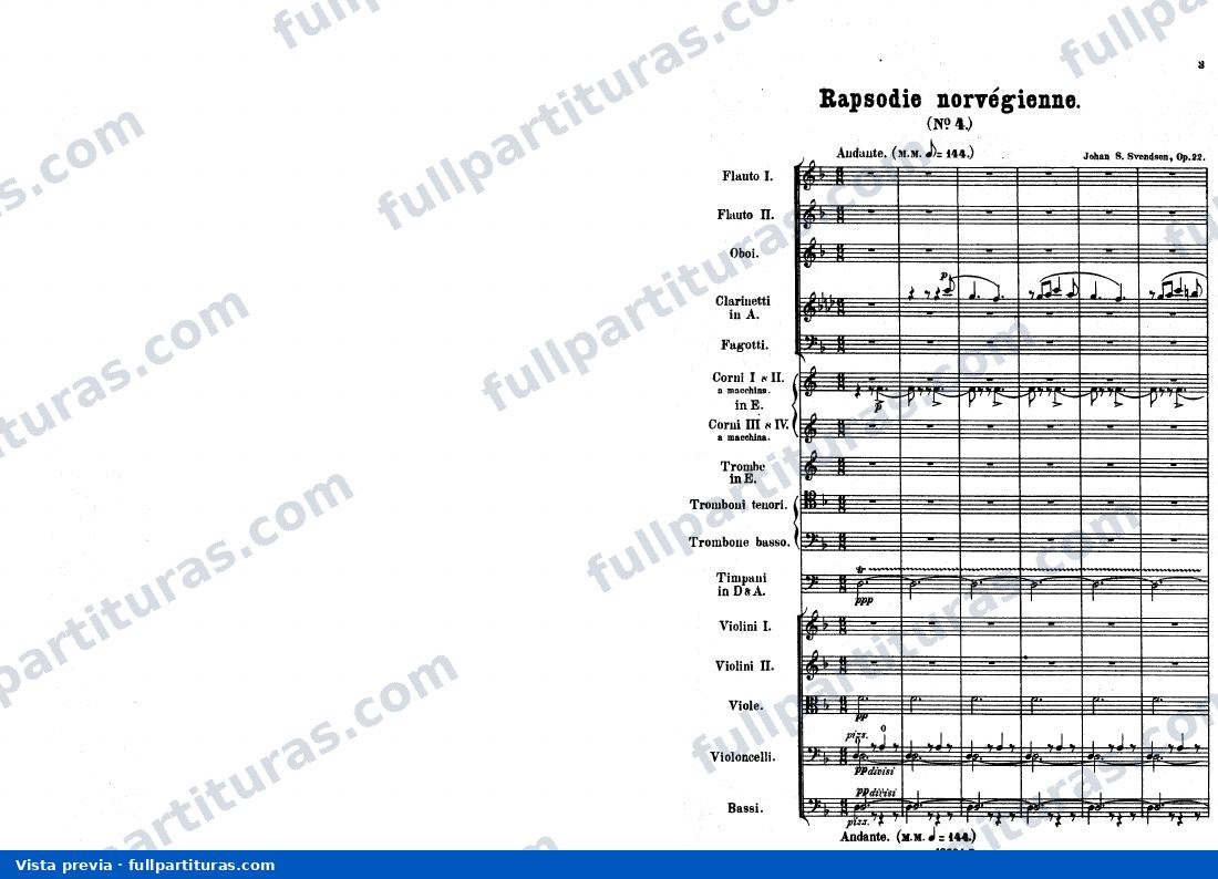 Norwegian Rhapsody No.4, Op.22 — preview