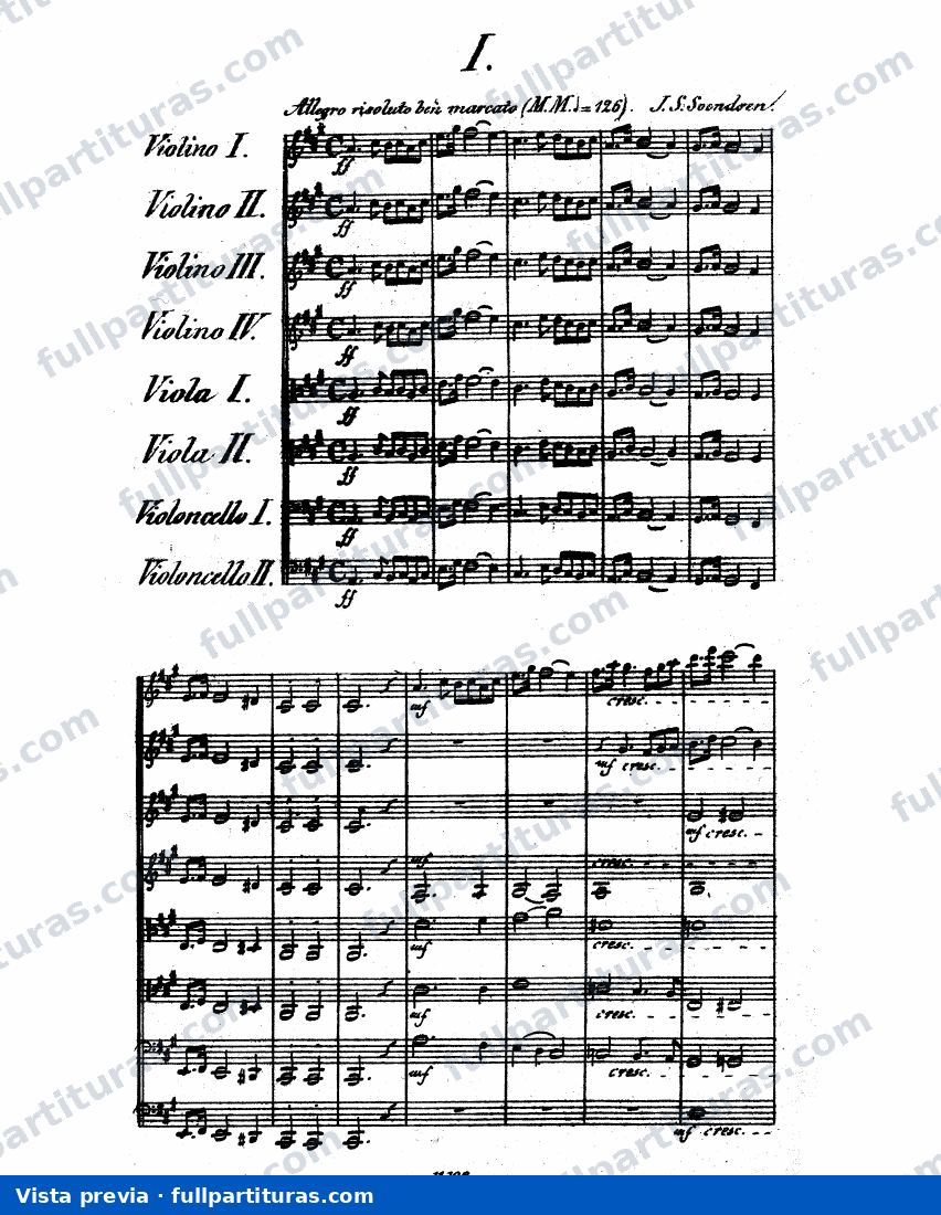 Octet, Op.3: Movimiento 1 — preview