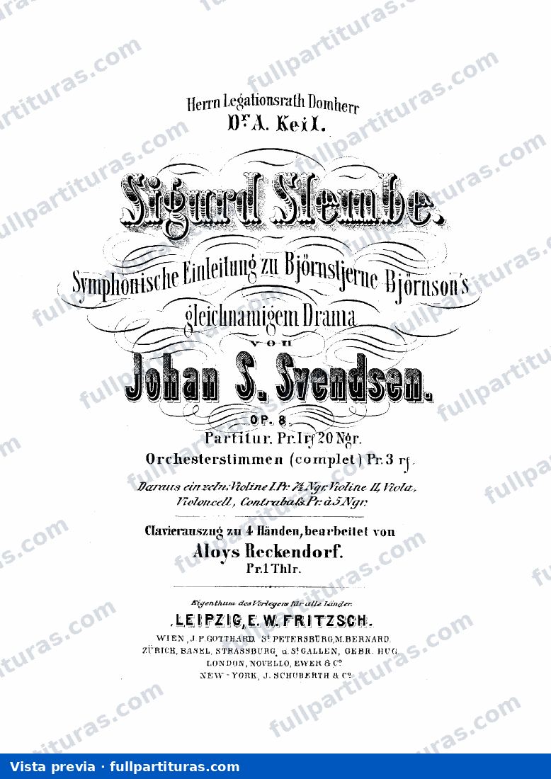 Octet, Op.3: Sigurd Slembe, Op.8 — preview