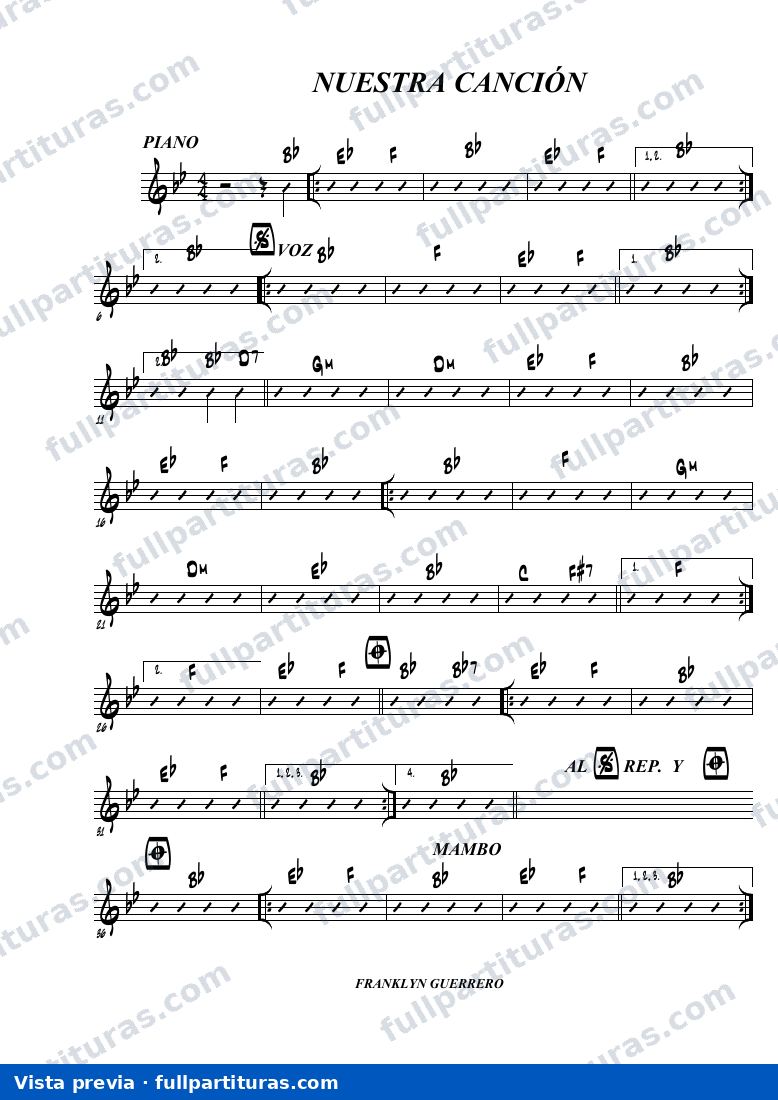 Nuestra canción — preview